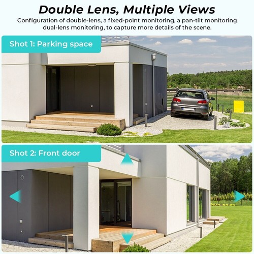 8MP 4K Wireless IP Camera WIFI Outdoor CCTV PTZ Smart Home Security IR Cam IP66 - Picture 12 of 19
