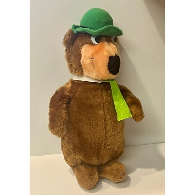 Vintage Yogi Bear Plush Stuffed Animal Toy 16” A17