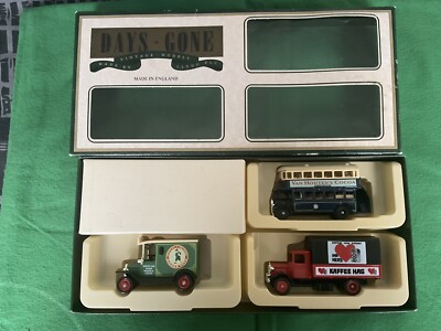 Lledo Days Gone 3er Set Vintage Modelle. Diecast Sammlerfahrzeuge verpackt
