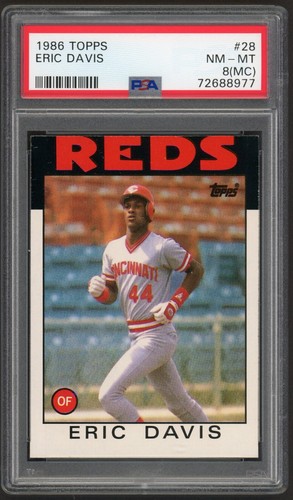 1986 Eric Davis #28