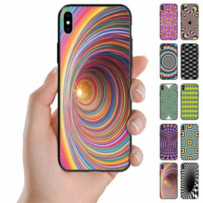 For Huawei Phone Series - Optical Illusion Print Back Case Mobile Phone Cover #1