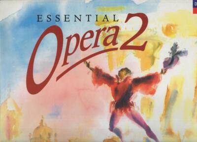Essential Opera 2 wie NEU 2LPs Pavarotti Domingo Carreras Caballe Kiri Te Kanawa