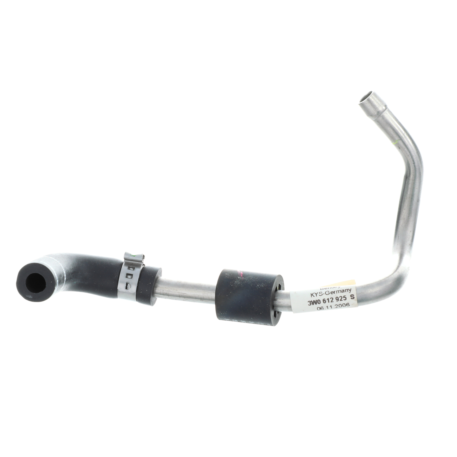 GENUINE BENTLEY 2003-2018 Continental Turbo Charge Vacuum Hose 3W0612925S