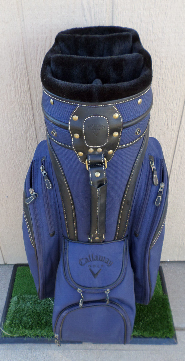 Callaway Cart Golf Bag 6 Way Divider, Blue and Black | eBay