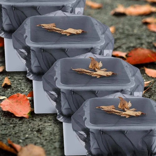 Abdeckung für Regentonnen Netz rund60-150cmDeckel Schutz Wasserfass gegen Mücken - Bild 3 von 22