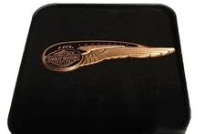 Harley Davidson 110th Anniversary Winged Tank Badge pin 10 Inch by 1 Inch