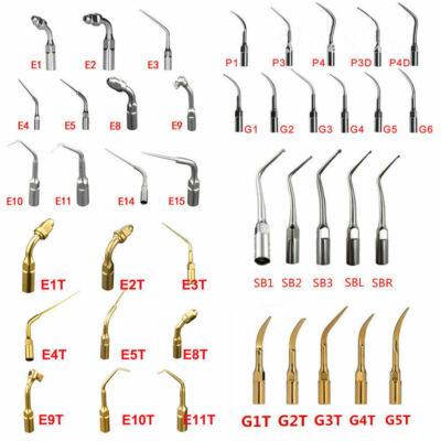 Dental Ultrasonic Scaler Scaling Endo Perio Tip Fit EMS/Woodpecker NSK G/P/E/S