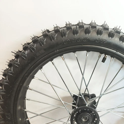 70/100-17" PIT PRO Front Wheel Tyre 15mm Axle/80cc-125cc Dirt Bike/Off-Road Tyre - Picture 8 of 8