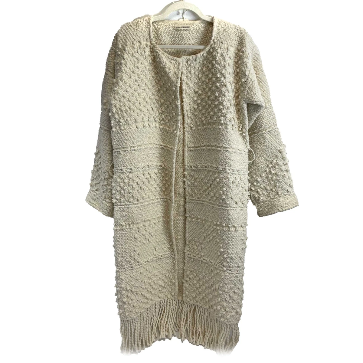 Ivory popcorn cheap cardigan