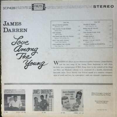 James Darren - Love Among The Young - Colpix Records - SCP 428