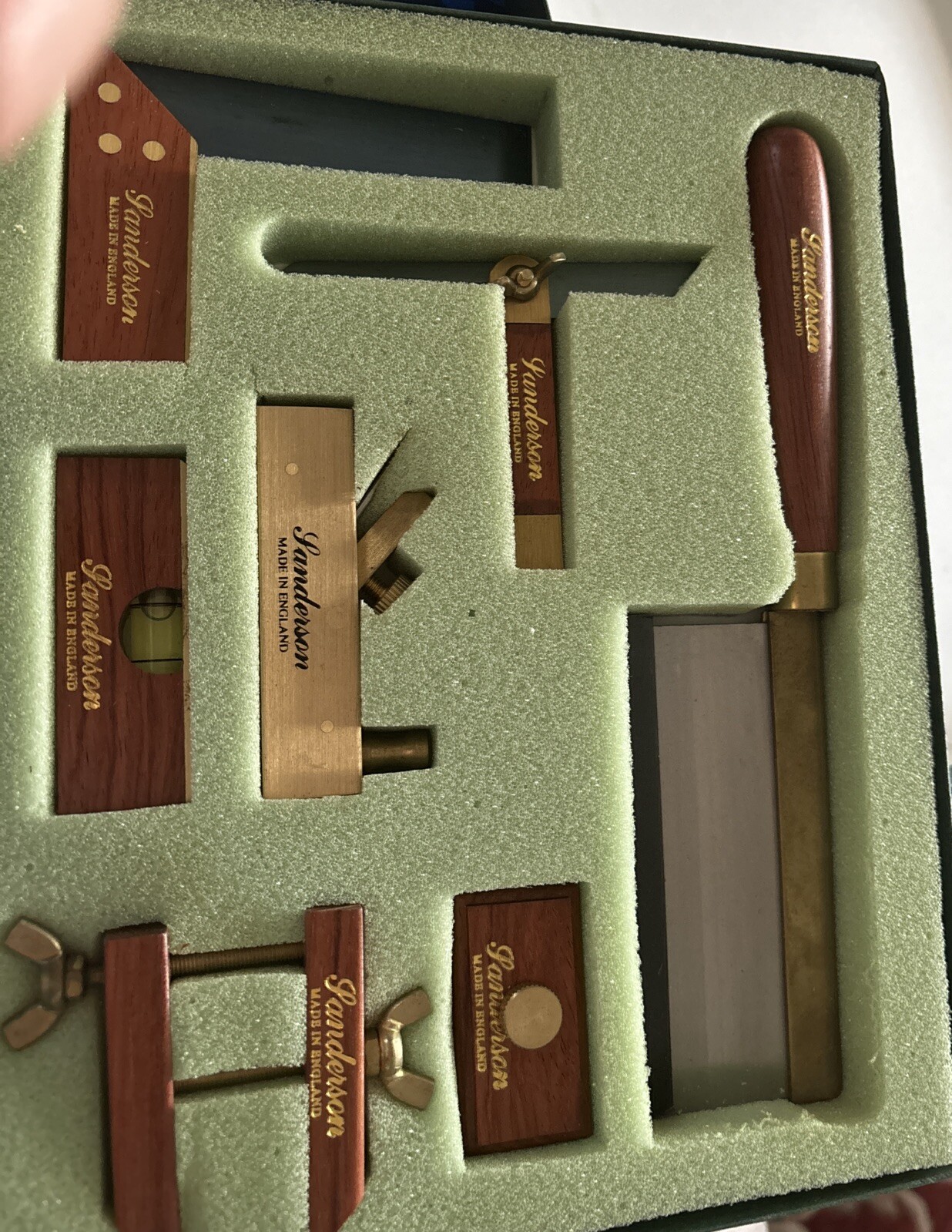 Sanderson Boxed Vintage Tool Set Miniature