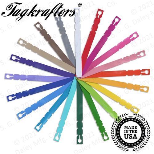 Waterproof Garden Nursery Plastic Plant Tag Tree Label ASSORTED COLORS