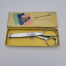 Vintage Wiss Model E Pinking Shears With Original Box Made In USA