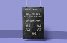 A0 Poster Printing _A0 A1 A2 A3 200gsm Full Colour Prints