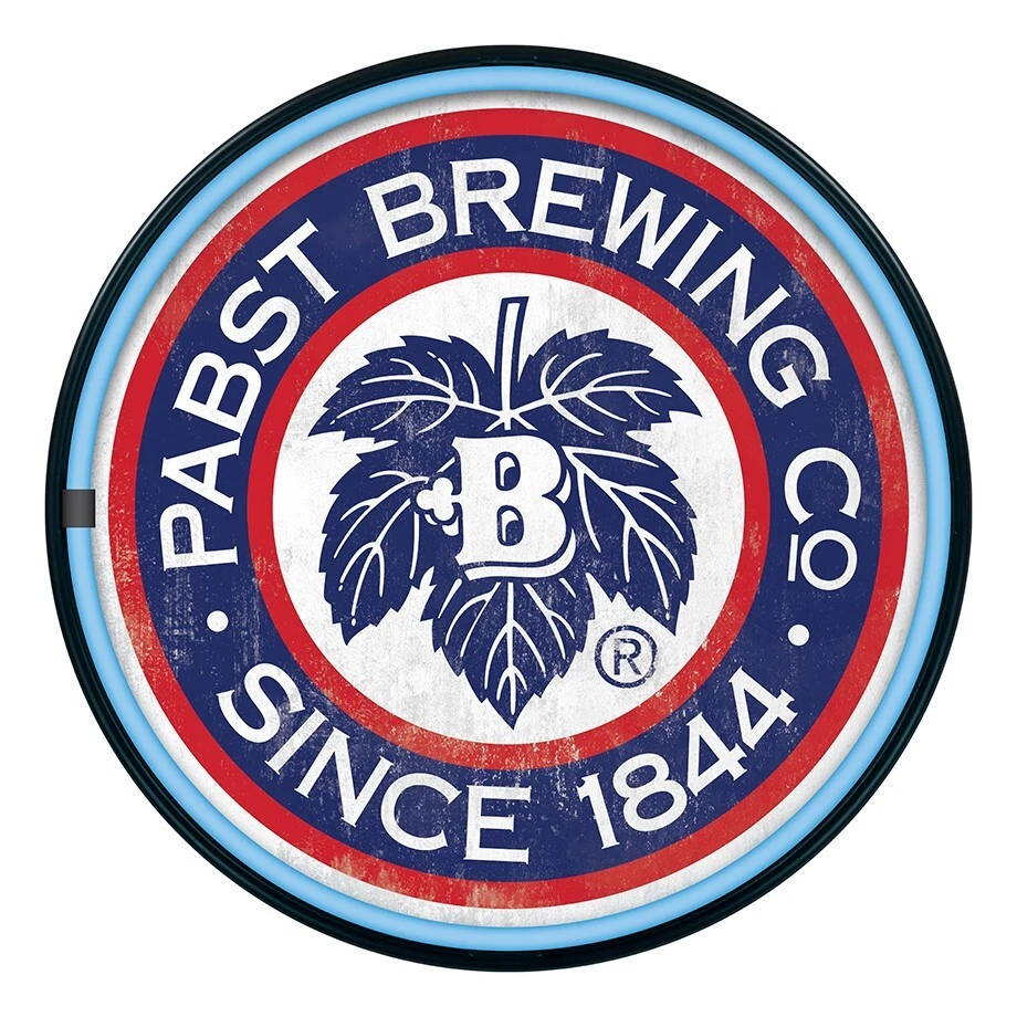 Pabst Blue Ribbon Neon Light In Collectible Pabst Signs & Tins for