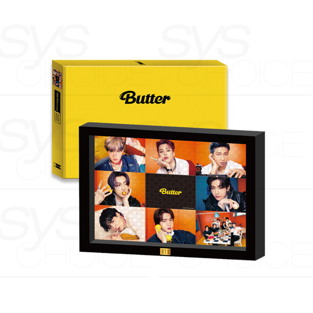 BTS Official Authentic Goods MD Butter Frame JIGSAW Puzzle 108pcs