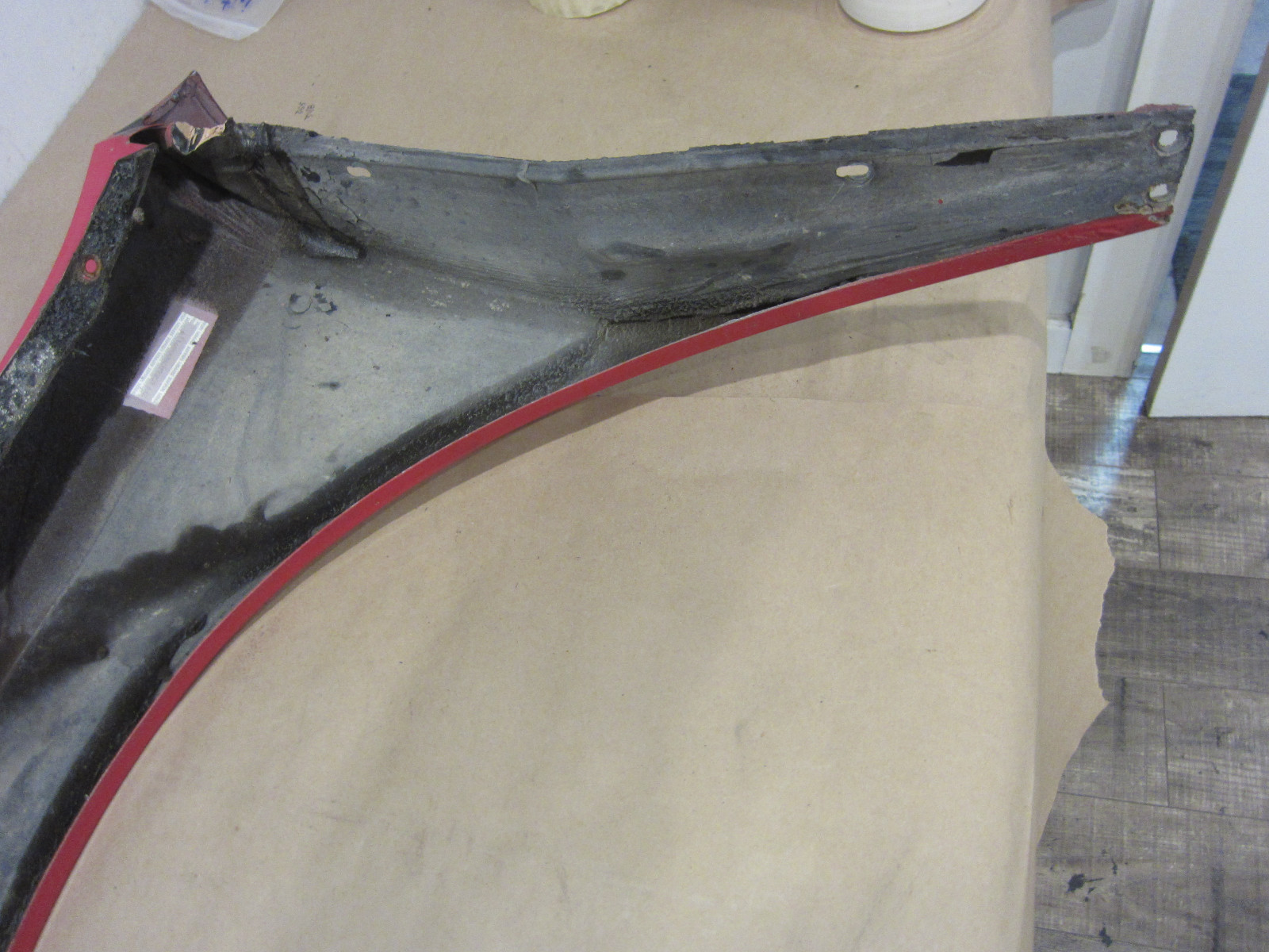 Ferrari Mondial 87 - RH Front Fender - P/N 61743900