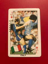 DANDY Football Bubble Gum Trading Card Jack of Diamonds ITALY PIETRO FANNA