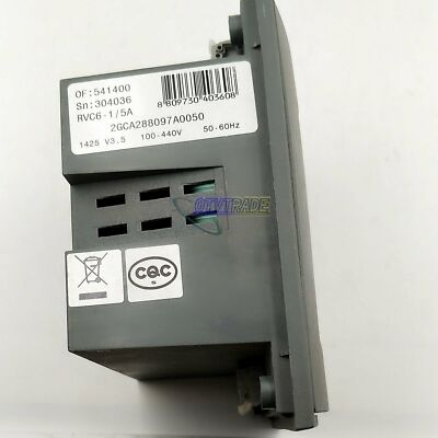 ONE ABB RVC6-1/5A POWER FACTOR CONTROLLER USED