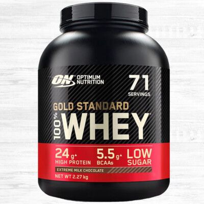 Optimum Nutrition 100% Whey Gold Standard 2270g Dose 38,28  /kg  Protein Isolat