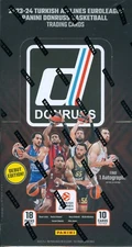 2023/24 Donruss Turkish Airlines EuroLeague Basketball Factory Sealed Hobby Box