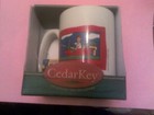CEDAR KEY Mr Saturday Morning 12oz Coffee Mug Fishing Boat Cedar Key Fishboy NIB — photo 1