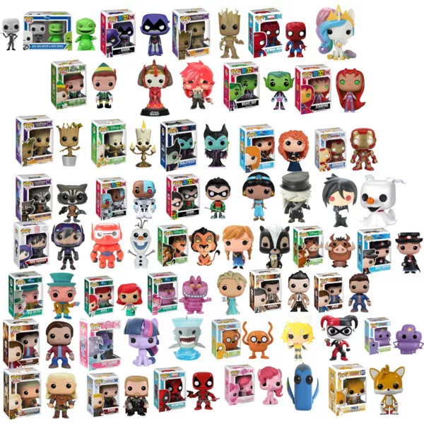 FUNKO POP FIGURES HUGE COLLECTION - CHOOSE YOUR FIGURE - UK SELLER NO FAKES