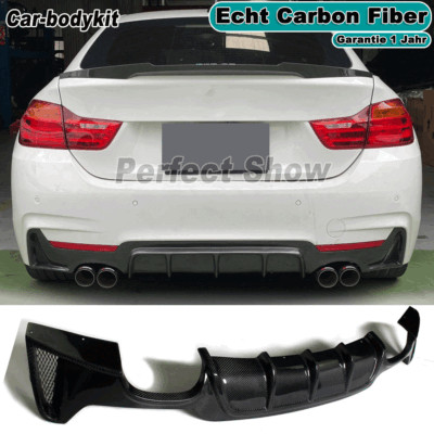 Carbon Heckdiffusor Diffusor hinten Stoßstangen für BMW 4er F32 F33 F36 M-Paket