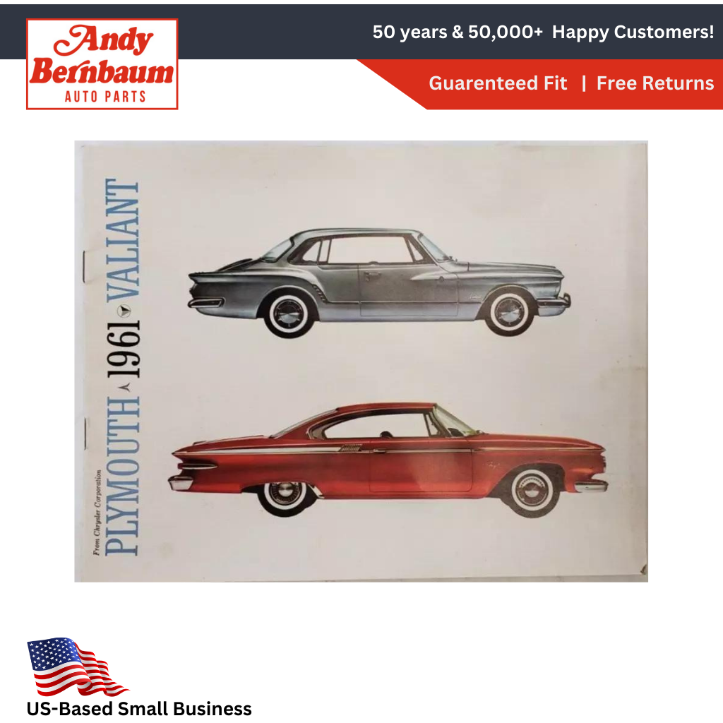 1961 Plymouth Valiant Fury Original Showroom Advertising Sales