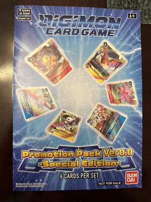 Digimon Card Game Sealed Promotion Pack Ver 0.0 -Special Edition- | eBay Digimon Card Game Sealed Promotion Pack Ver 0.0 -Special Edition- | eBay