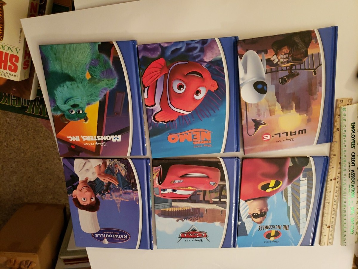 Disney Pixar Storybook Library 12 Book Box Set Collection Hardback