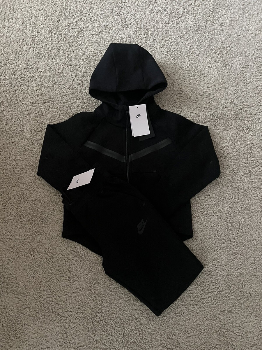 Girls Nike Set NSW Tech Fleece Zip Hoodie Sweatpants/Joggers