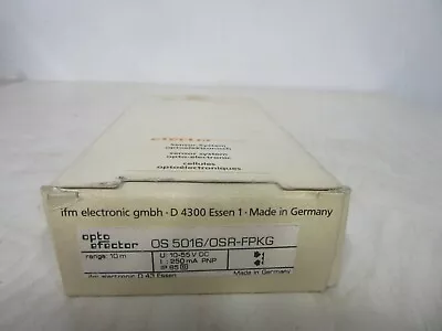 IFM ELECTONIC IFM electronics OS 5016/OSR-FPKG retro-reflective sensor