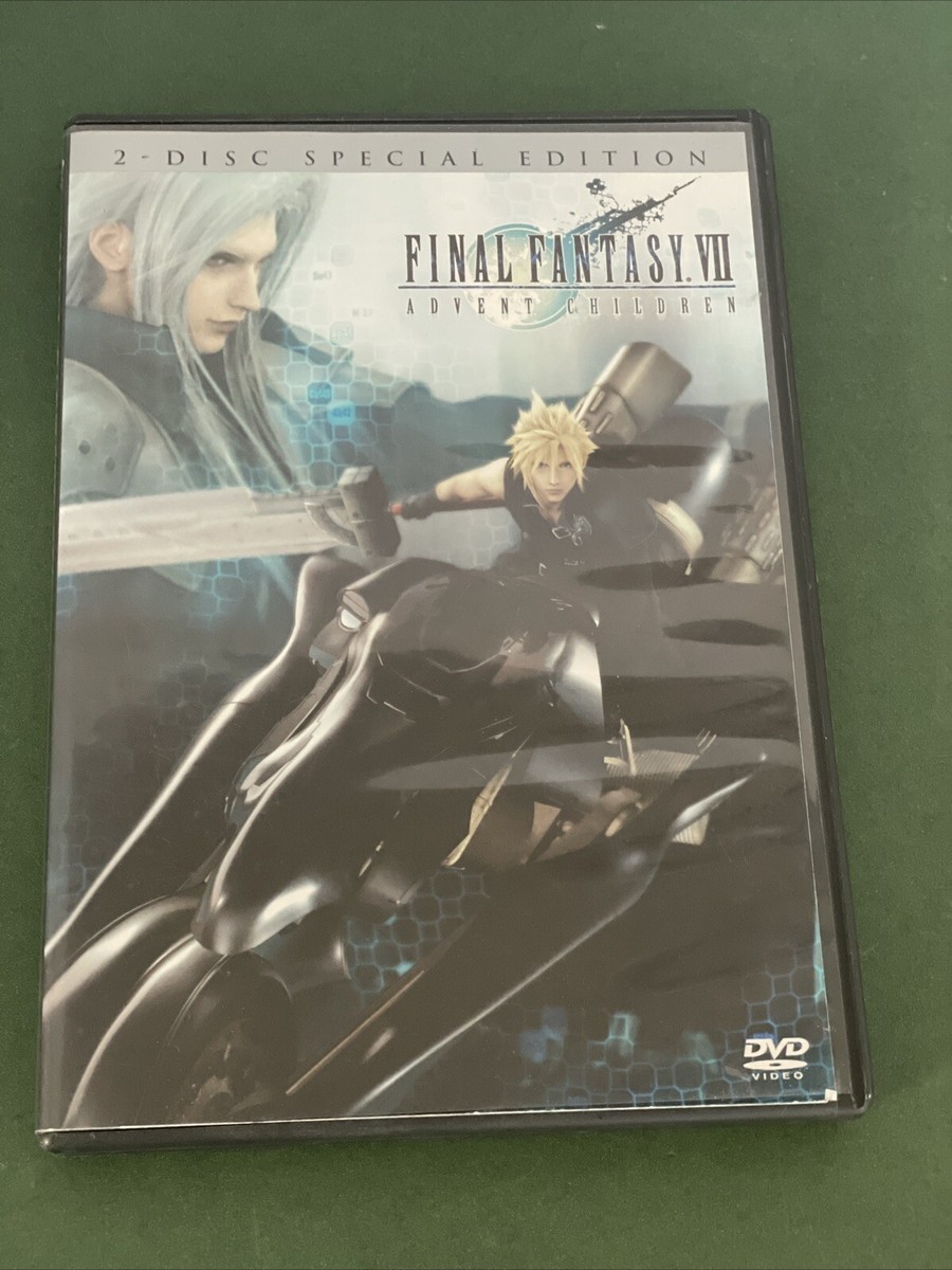 Final Fantasy VII Advent Children DVD Special Edition English Dub