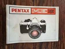 Vintage Pentax ME Super Camera Manual