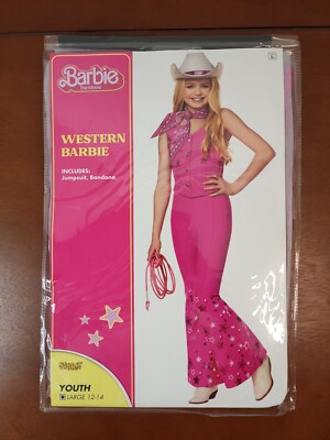 Barbie the Movie Costume Western Barbie outfit CHILD Large