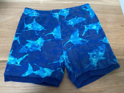Costco Baumwolle Jungen blau Hai Pyjama Shorts Größe 7 Jahre