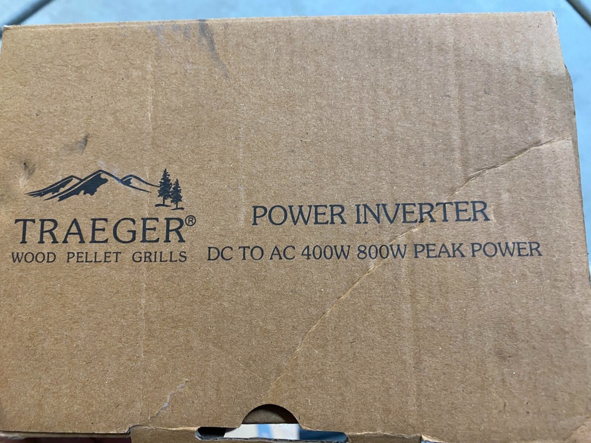 Traeger Grills BAC287 Grills BBQ Power Inverter, DC to AC 400W