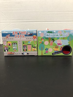 Two Boxed Puzzles In The City. and Spring Time fun