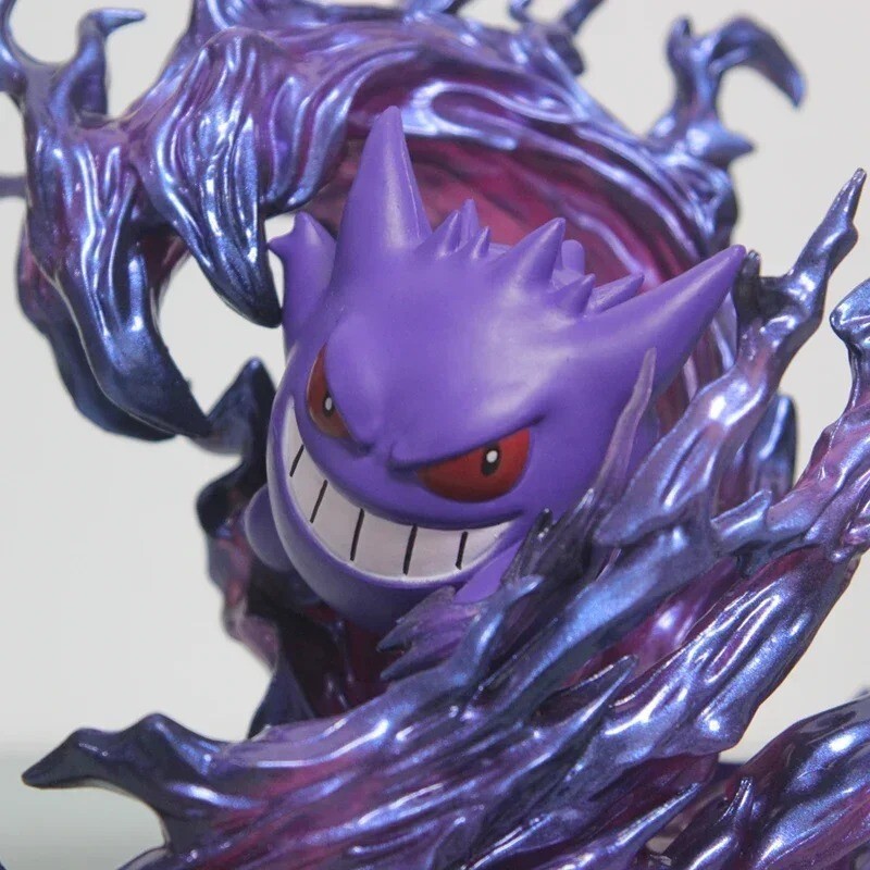 18cm Anime Gengar Ghost Claw Action Figure Collectible PVC Model