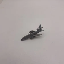 Medical Strike Force Jet Airplane Lapel Pin Pewter Tie Tack