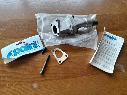 COLLETTORE ASPIRAZIONE MONOLAMELLARE Ø 19 POLINI 3F 215.0231 VESPA PK 50 - 125XL - Foto 3 di 14