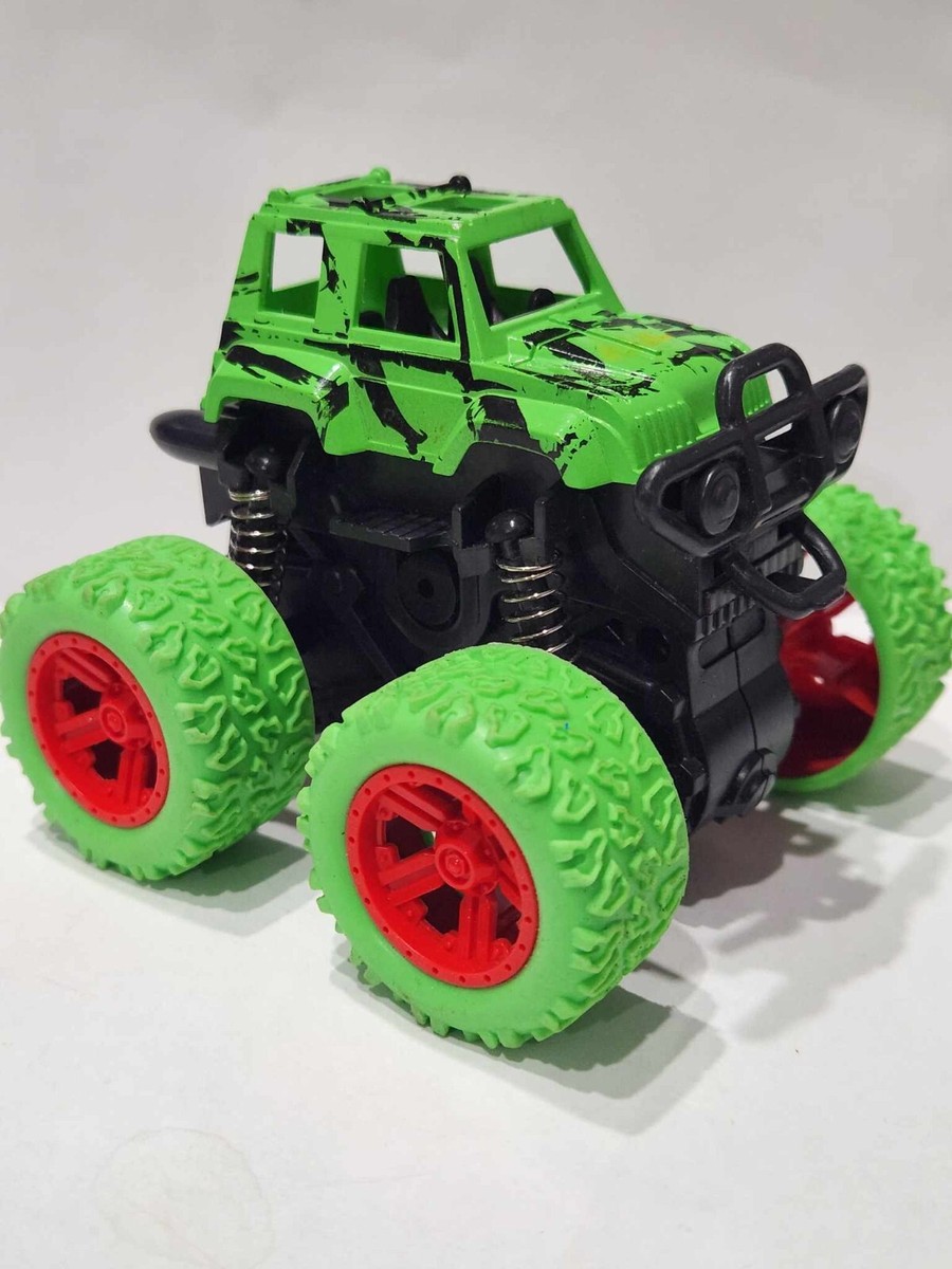 Big Wheel Monster Truck 360 Degree Flipping Car Friction Power