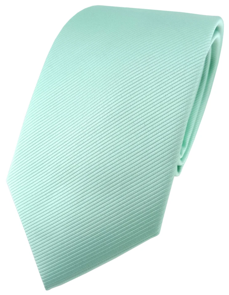 TigerTie Designer Krawatte in Einfarbig Uni - Rips Struktur - Binder Tie - Bild 1 von 1