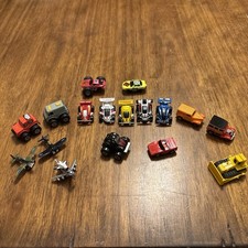 Micro Machines Lot of 15 80  s/90  s - Race cars, Jeeps, Jets, Corvette, Bug, Misc