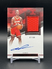 2022-23 Impeccable Elegance Rookie Patch AJ GRIFFIN Auto /88 Red RC #116 Hawks