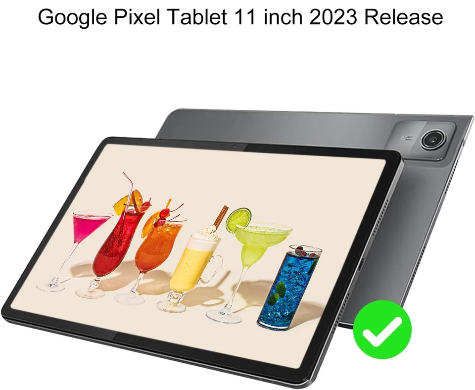 Keyboard/Case for Google Pixel 11" - 2023 - Bluetooth - Auto Sleep/Awake/ -Black - Image 2 of 4