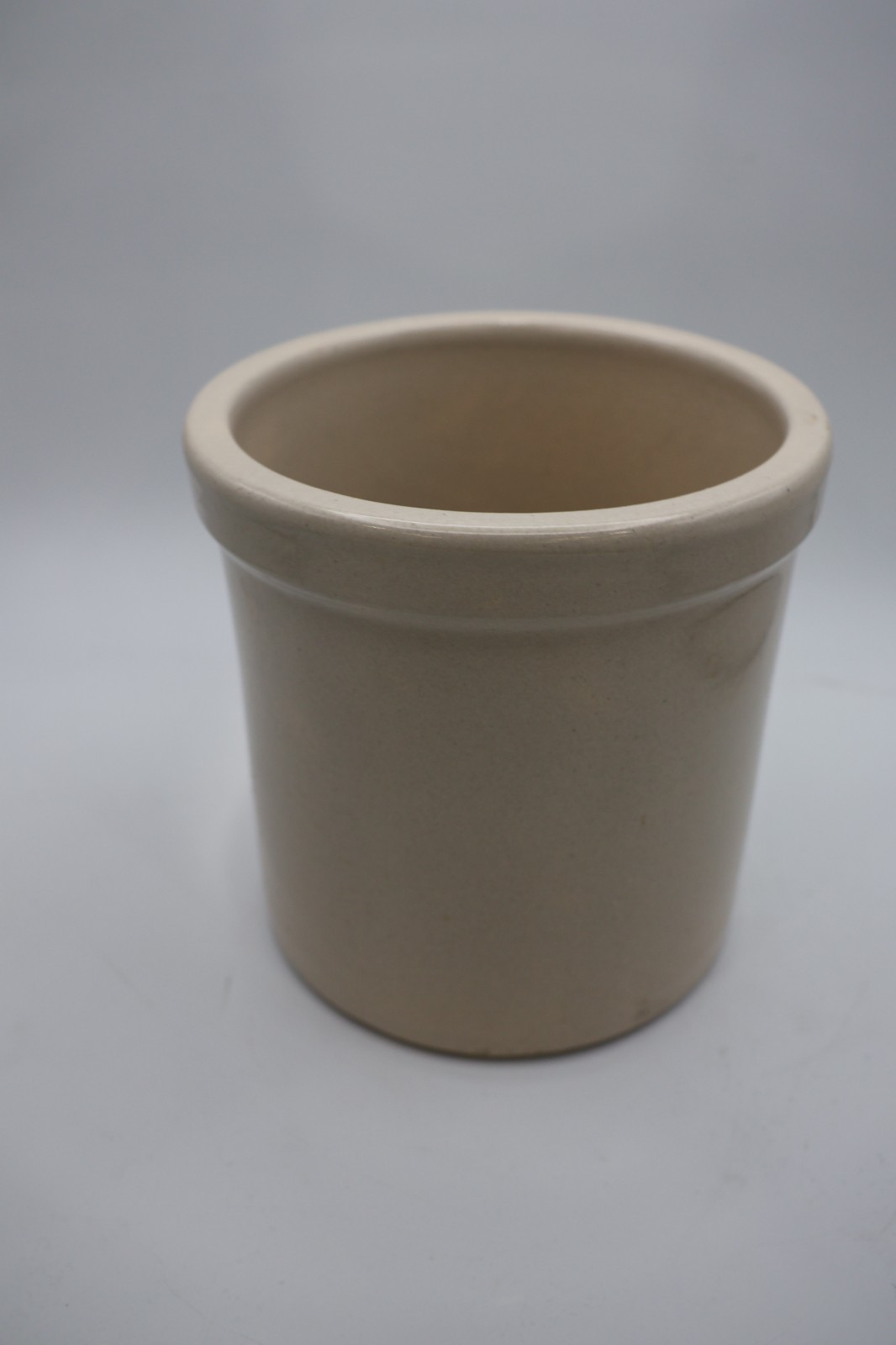 ROBINSON RANSBOTTOM POTTERY ROSEVILLE OHIO 2QT HIGH JAR STONEWARE CROCK VINTAGE