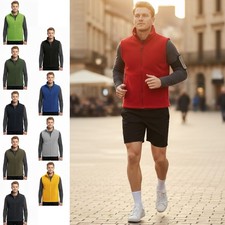 Mens Microfleece Bodywarmer | Casual Warm Stylish 300gsm Anti-Pill Fleece Gilet