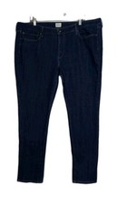 Levi's Slight Curve Skinny Women's Jeans Size 22W Stretch 5 Pocket Blue Denim